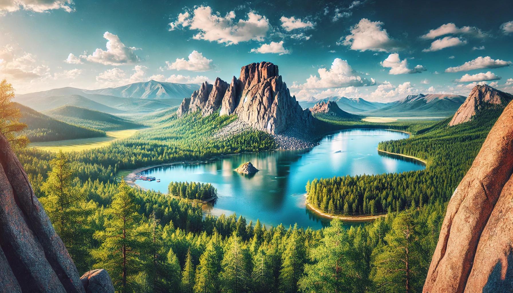 Бурабай демалыс орны. Тақырыптық - ақпараттық бейнеролик.